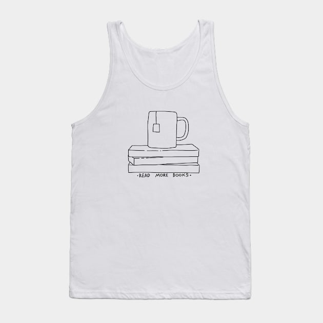 Read More Books Tank Top by Gorskiy